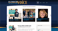 Desktop Screenshot of plymouthvoice.com